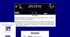 Desktop Screenshot of jokelibrary.net